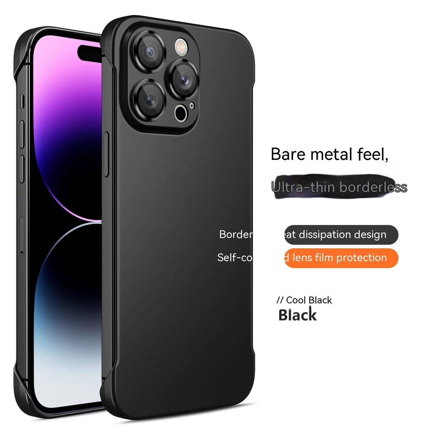 BORDERLESS MATTE PHONE CASE