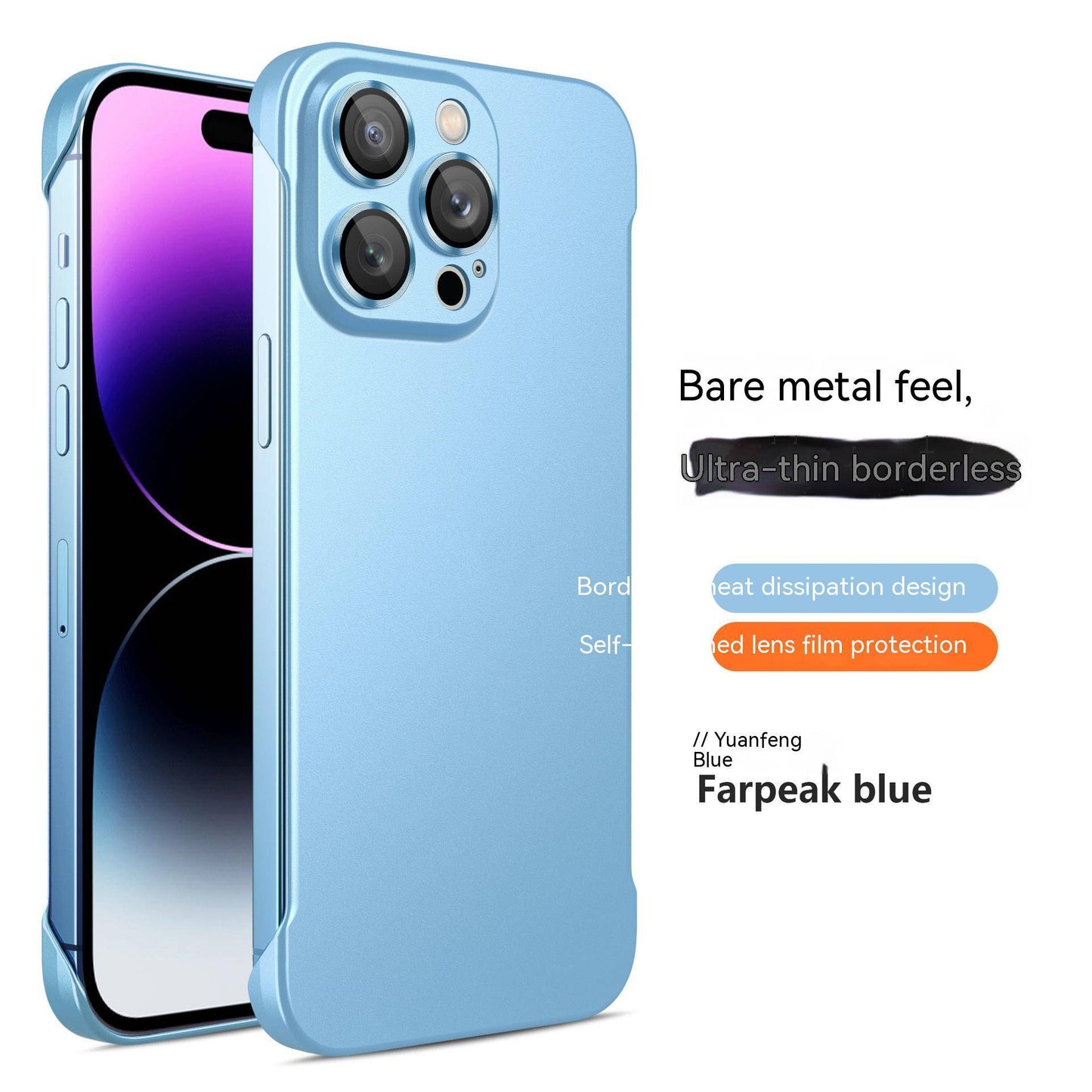 BORDERLESS MATTE PHONE CASE