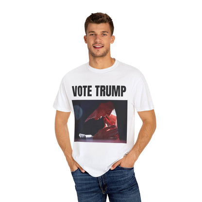 VOTE TRUMP Unisex Garment-Dyed T-shirt